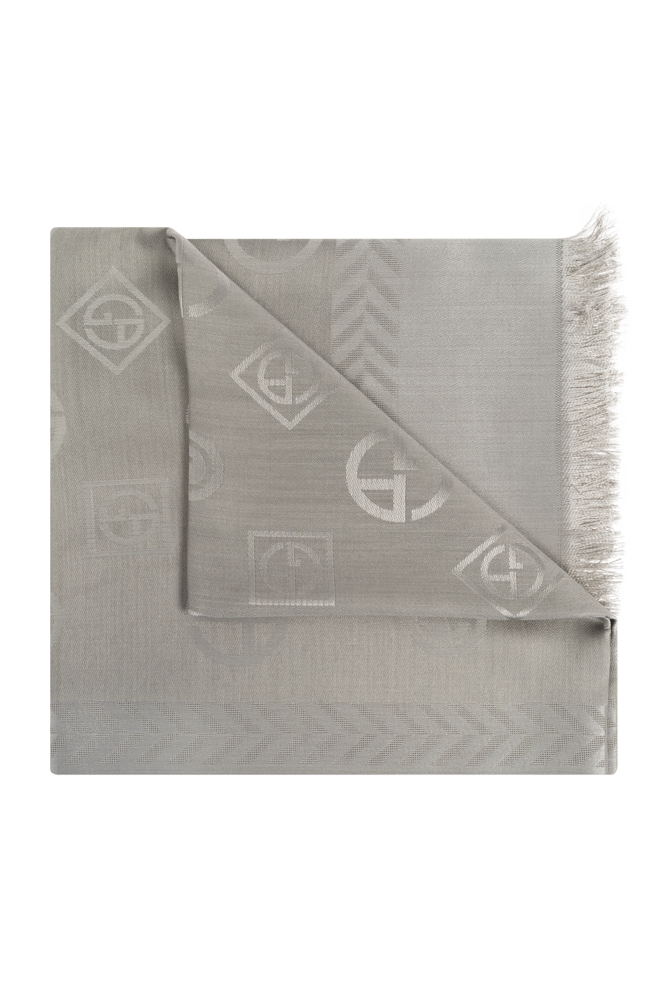 Giorgio Armani Scarf with monogram | Men's | Vitkac